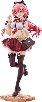 【24400円】ホロライブ さくらみこ Date Style 私服衣装 Ver. プラスチック製 塗装済み完成品 1/7スケール 専用台座付属 全高約240mm